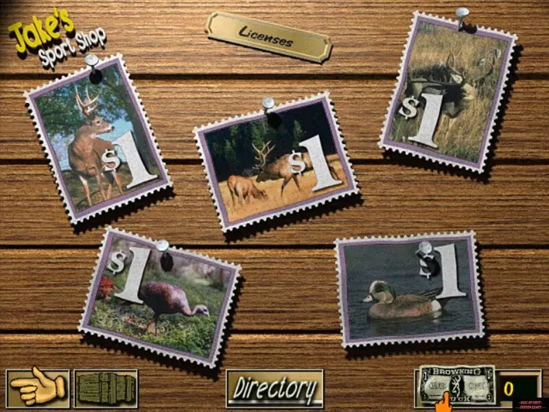 The Hunting Game Microsoft Windows PC CD-PC Gamez USA
