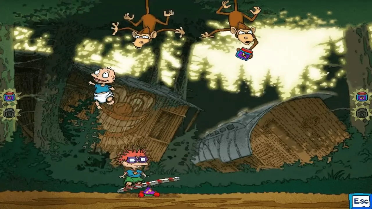 Rugrats Activity Challenge Microsoft Windows PC CD-PC Gamez USA