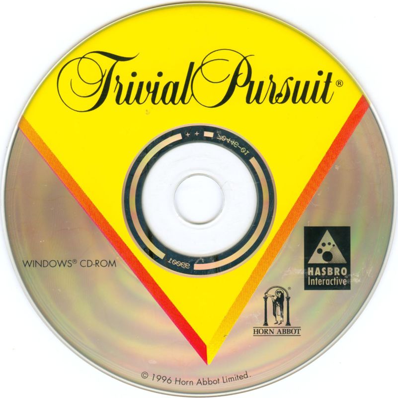 Trivial Pursuit CD-ROM-Edition Microsoft Windows 3.X CD