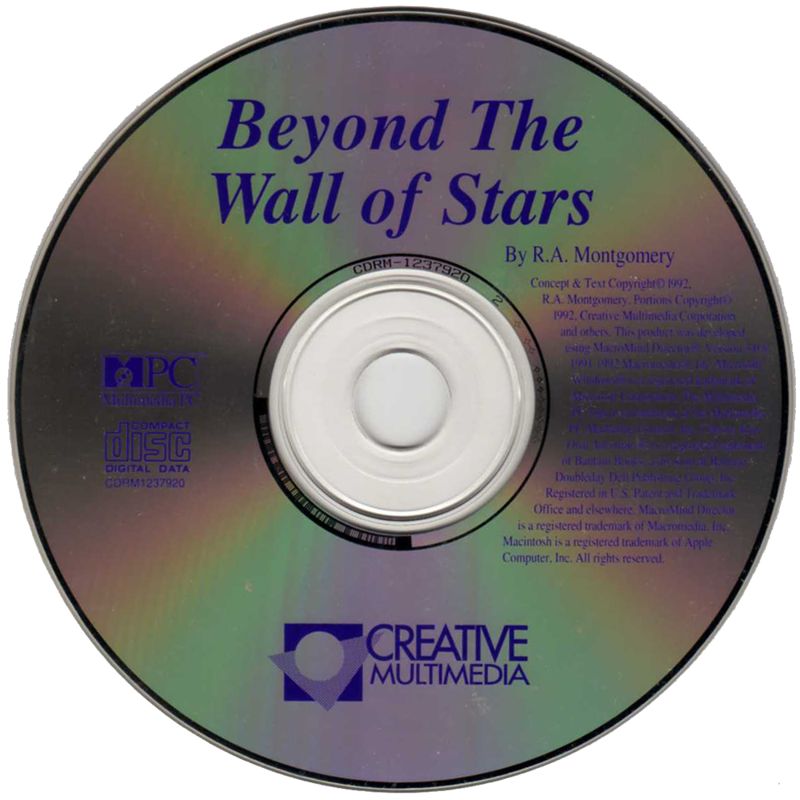 Beyond the wall of stars Microsoft Windows 3.X CD