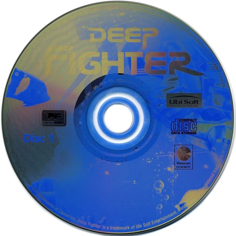 Deep Fighter Disc 1-2 Microsoft Windows PC CD
