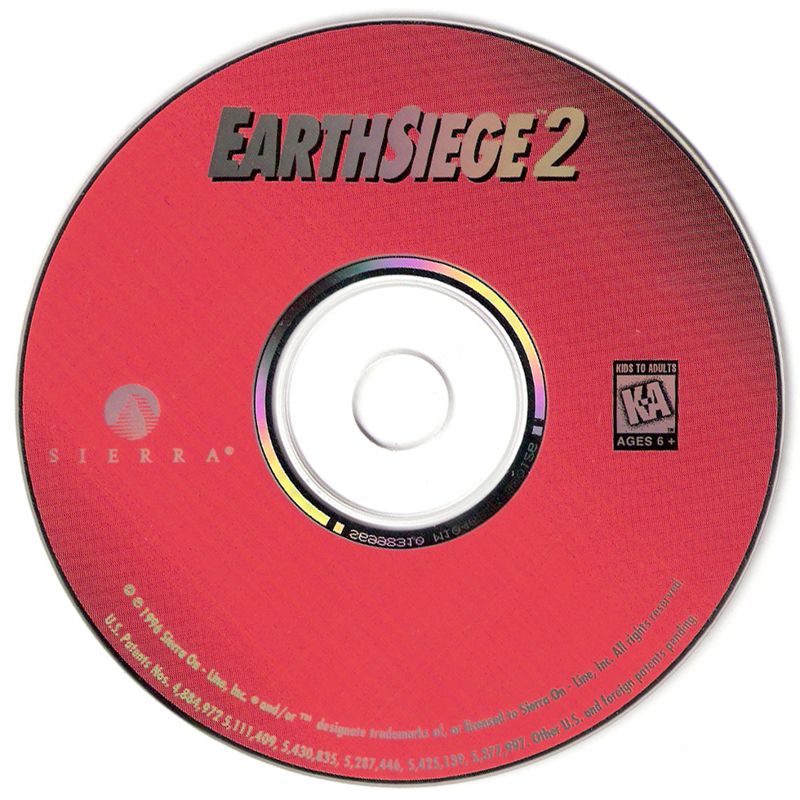 EarthSiege 2 Microsoft Windows 3.X CD