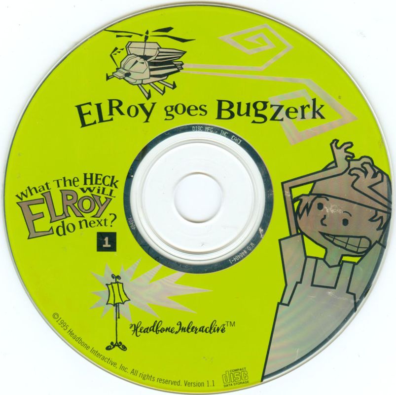 Elroy Goes Bugzerk Microsoft Windows 3.X CD