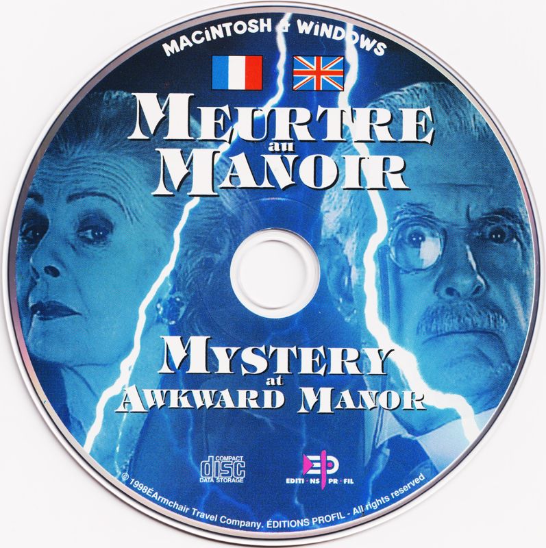Foul Play - Mystery at Awkward Manor Microsoft Windows 3.X CD