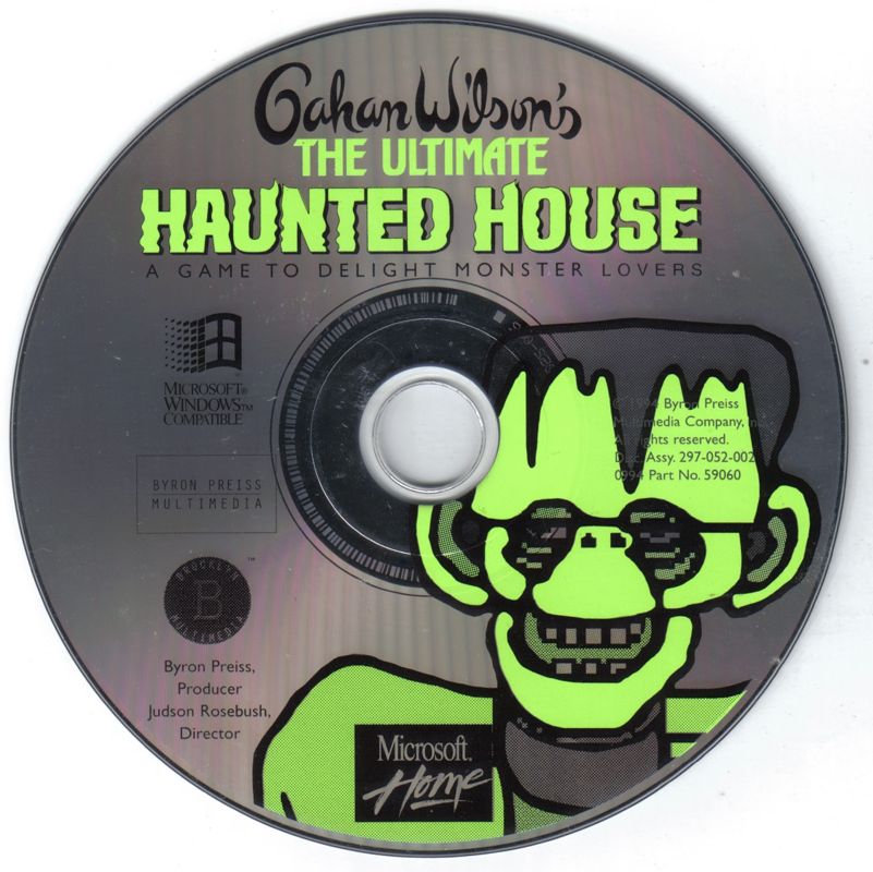 Gahan Wilson's The Ultimate Haunted House Microsoft Windows 3.X CD