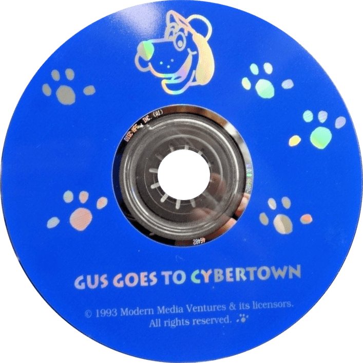 Gus Goes to Cybertown Microsoft Windows 3.X CD
