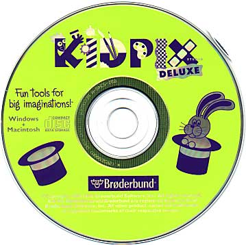 Kid Pix Studio Microsoft Windows 3.X CD