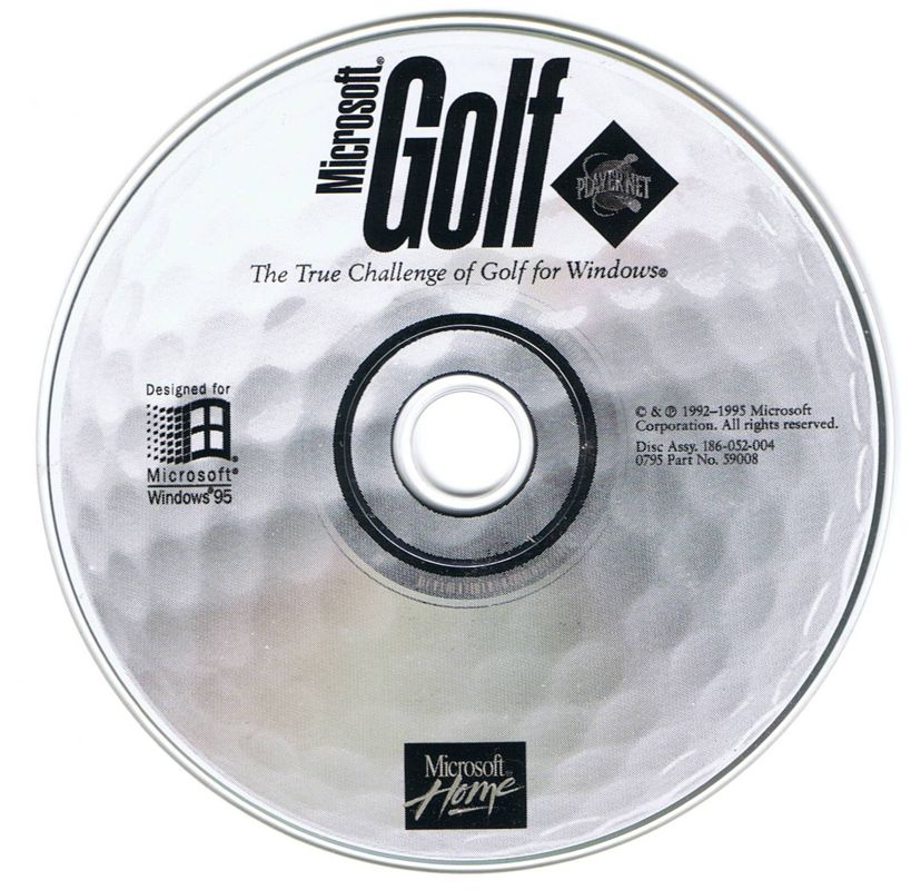Microsoft Golf 2.0 Microsoft Windows 3.X CD