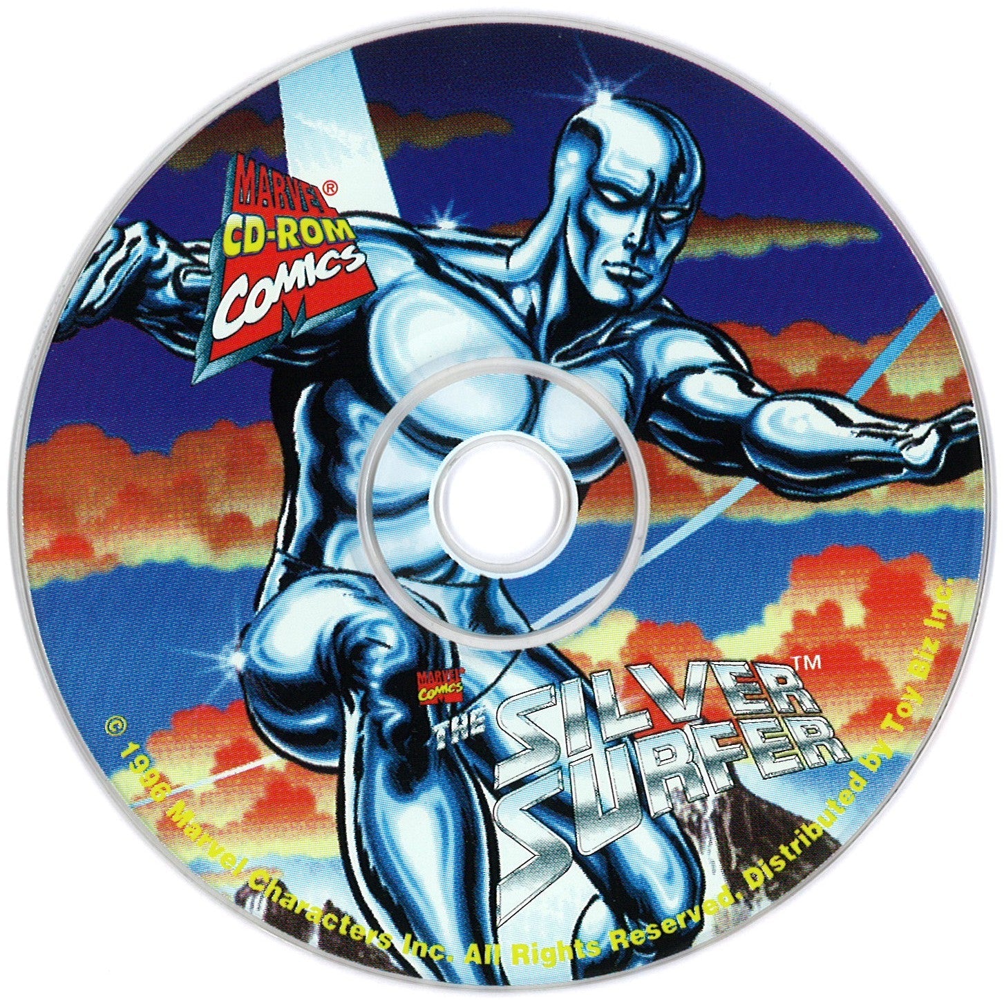 Silver Surfer Interactive CD-ROM Comic Book! Microsoft Windows 3.X CD