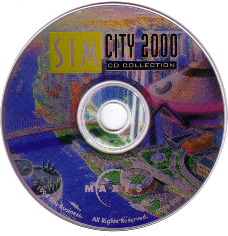SimCity 2000 - Special Edition (1996) Microsoft Windows 3.X CD
