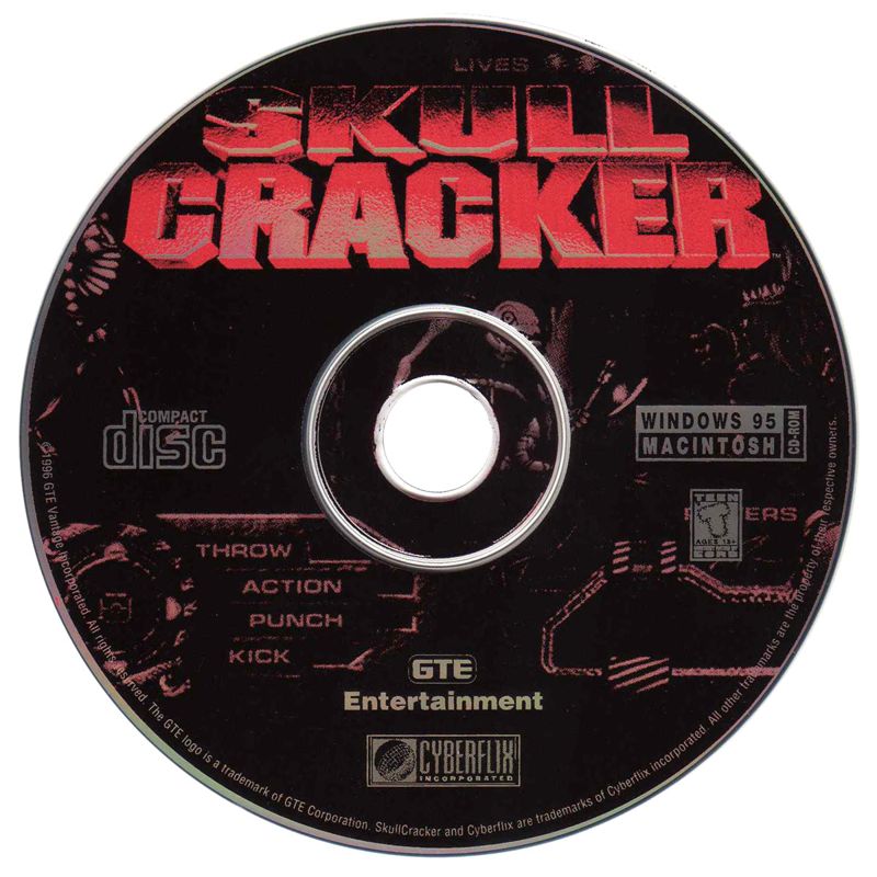 Skull Cracker (1996) Microsoft Windows 3.X CD