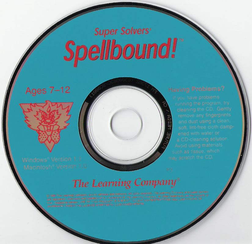 Super Solvers - Spellbound (1999) Microsoft Windows 3.X CD