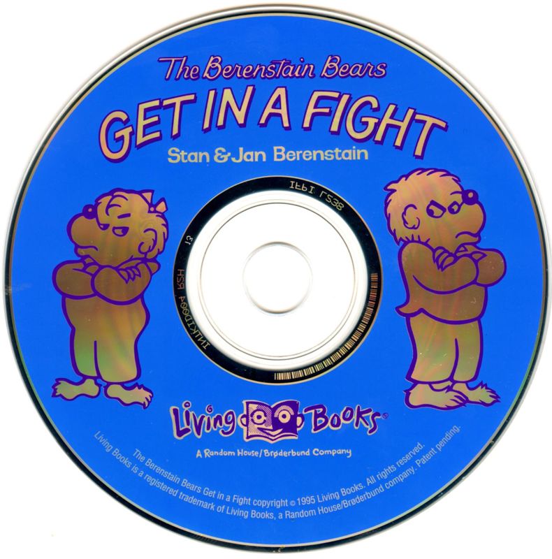 The Berenstain Bears Get in a Fight Microsoft Windows 3.X CD