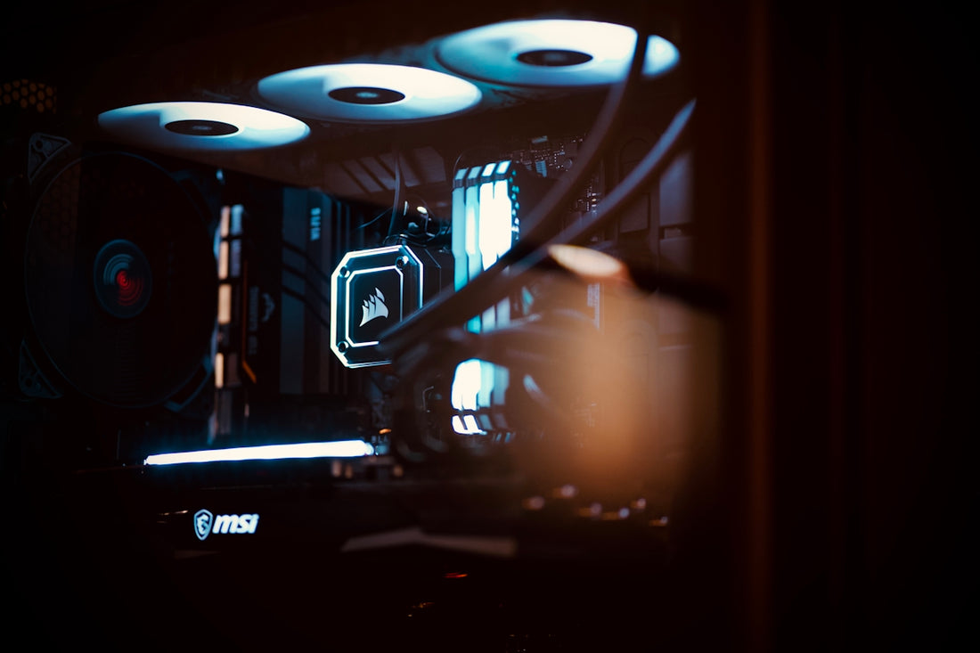 a machine with lights