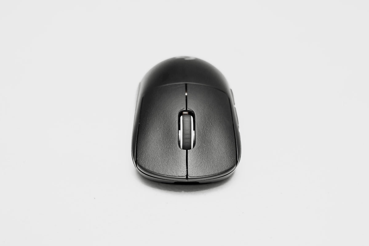 a black speaker with a white background