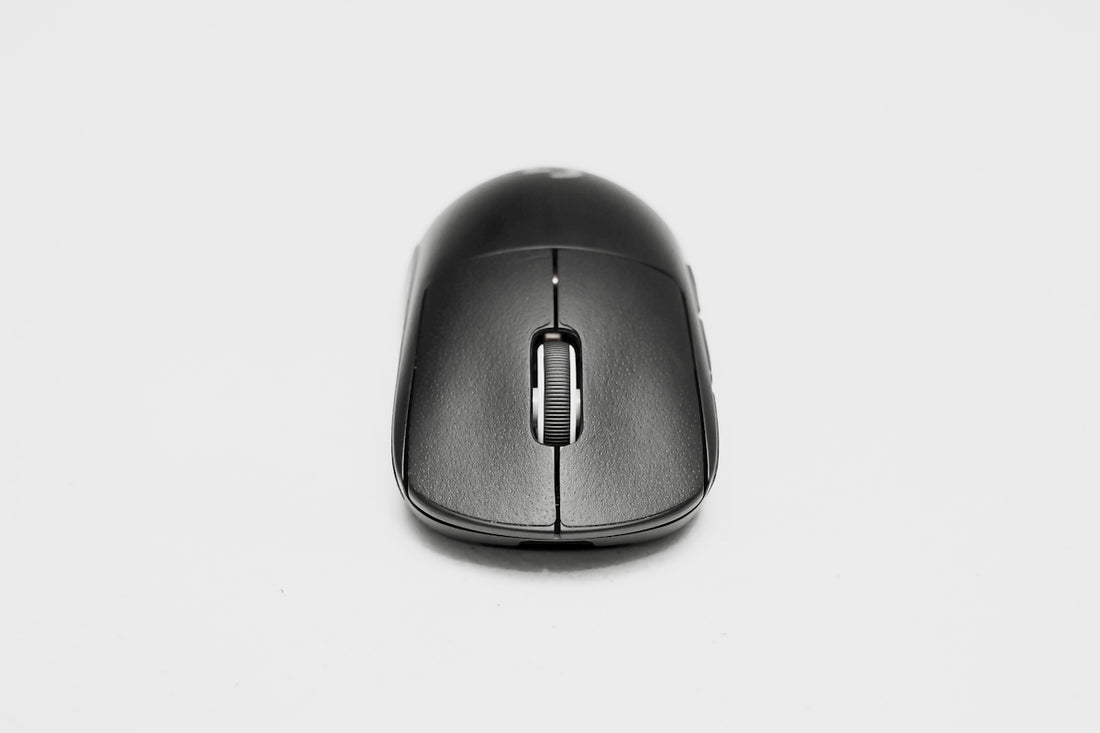 a black speaker with a white background