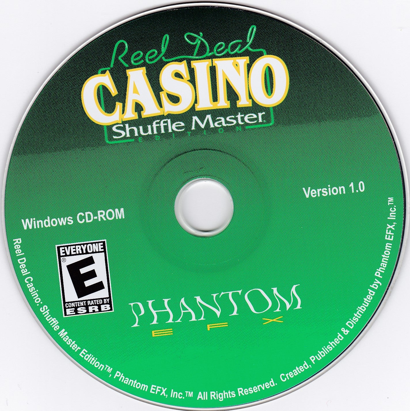 Reel Deal Casino Shuffle Master Collection Microsoft Windows PC CD-PC Gamez USA