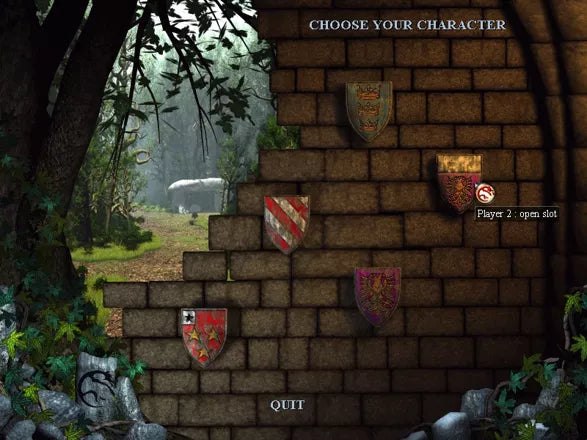 Arthur's Knights II - The Secret of Merlin Disc 1-3 Microsoft Windows PC CD-PC Gamez USA