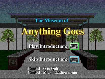 Museum of Anything Goes (1995) Microsoft Windows 3.X CD by PC Gamez USA