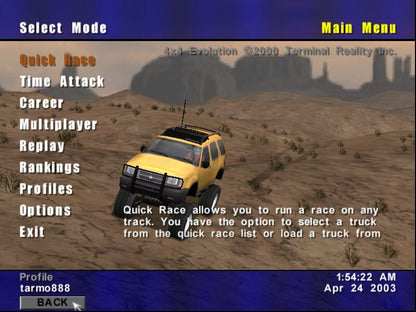 4x4 Evolution Microsoft Windows PC CD-PC Gamez USA