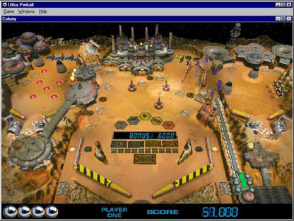 3-D Ultra Pinball Microsoft Windows PC CD-PC Gamez USA