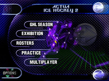Actua Ice Hockey 2 Microsoft Windows PC CD-PC Gamez USA