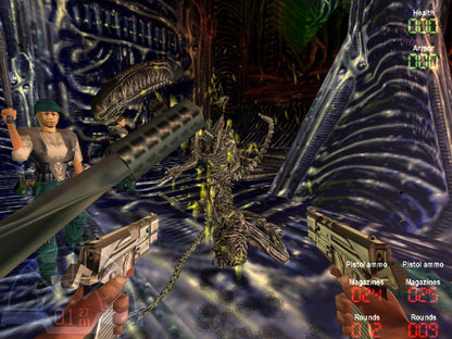 Aliens Versus Predator Gold Edition Disc 1-2 Microsoft Windows PC CD-PC Gamez USA