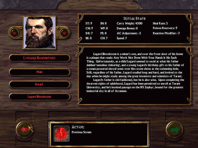 Arcanum - Of Steamworks & Magick Obscura Disc 1-2 Microsoft Windows PC CD-PC Gamez USA