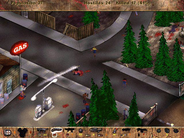 Postal 1997 Microsoft Windows PC CD RipCord RWS Running with Scissors-PC Gamez USA