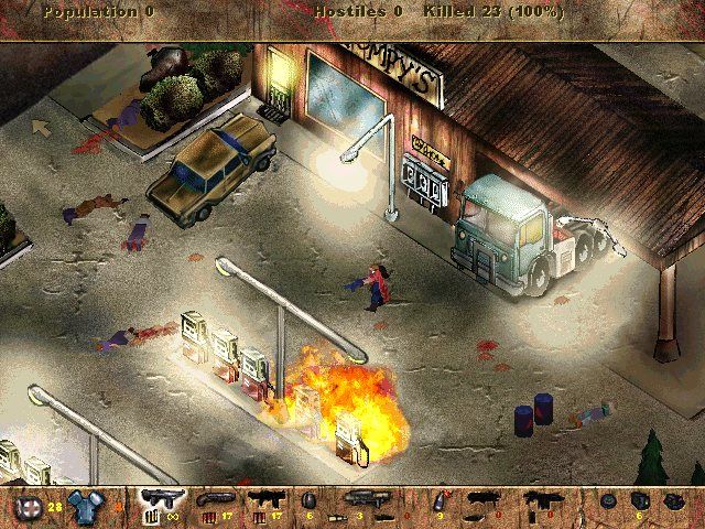 Postal 1997 Microsoft Windows PC CD RipCord RWS Running with Scissors-PC Gamez USA