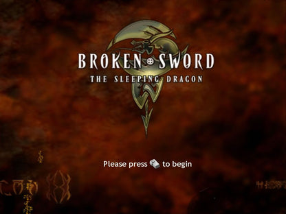 Adventure Company Broken Sword The Sleeping Dragon Disc 1 - 2 Microsoft Windows PC CD-PC Gamez USA