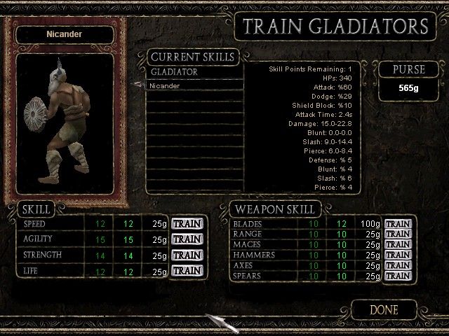 Gladiators of Rome Microsoft Windows PC CD-PC Gamez USA