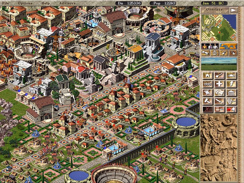 Caesar III Microsoft Windows PC CD-PC Gamez USA