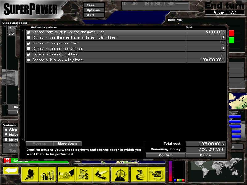 SuperPower Microsoft Windows PC CD – Strategic Global Simulation Game-PC Gamez USA