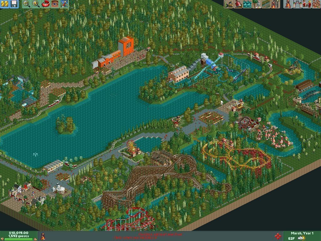 RollerCoaster Tycoon 2 Microsoft Windows PC CD-PC Gamez USA