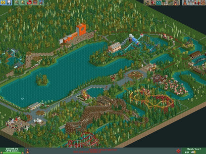 RollerCoaster Tycoon 2 Microsoft Windows PC CD-PC Gamez USA