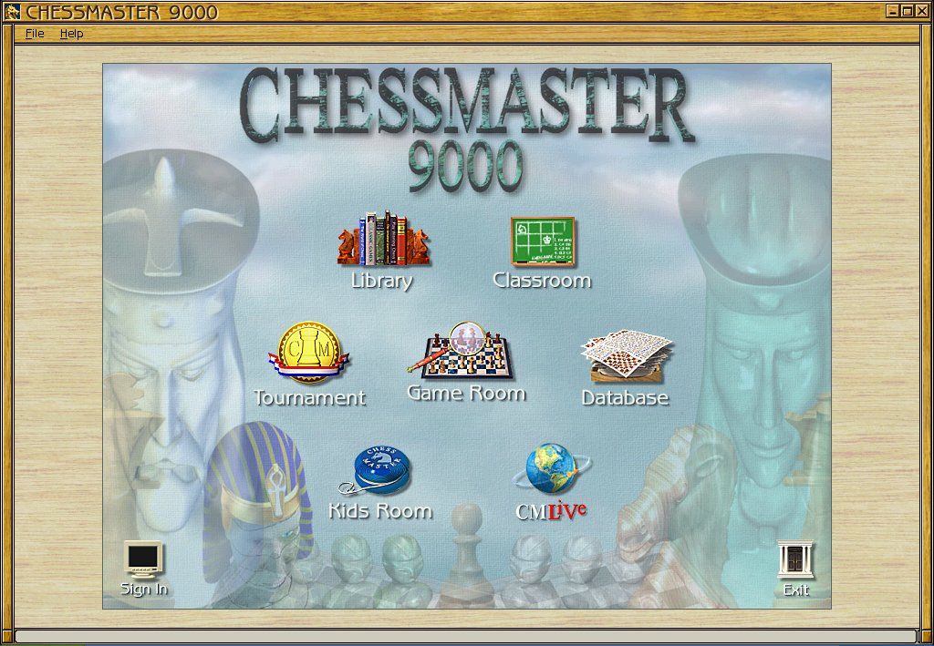 Chessmaster 9000 Disc 1-2 Microsoft Windows PC CD-PC Gamez USA