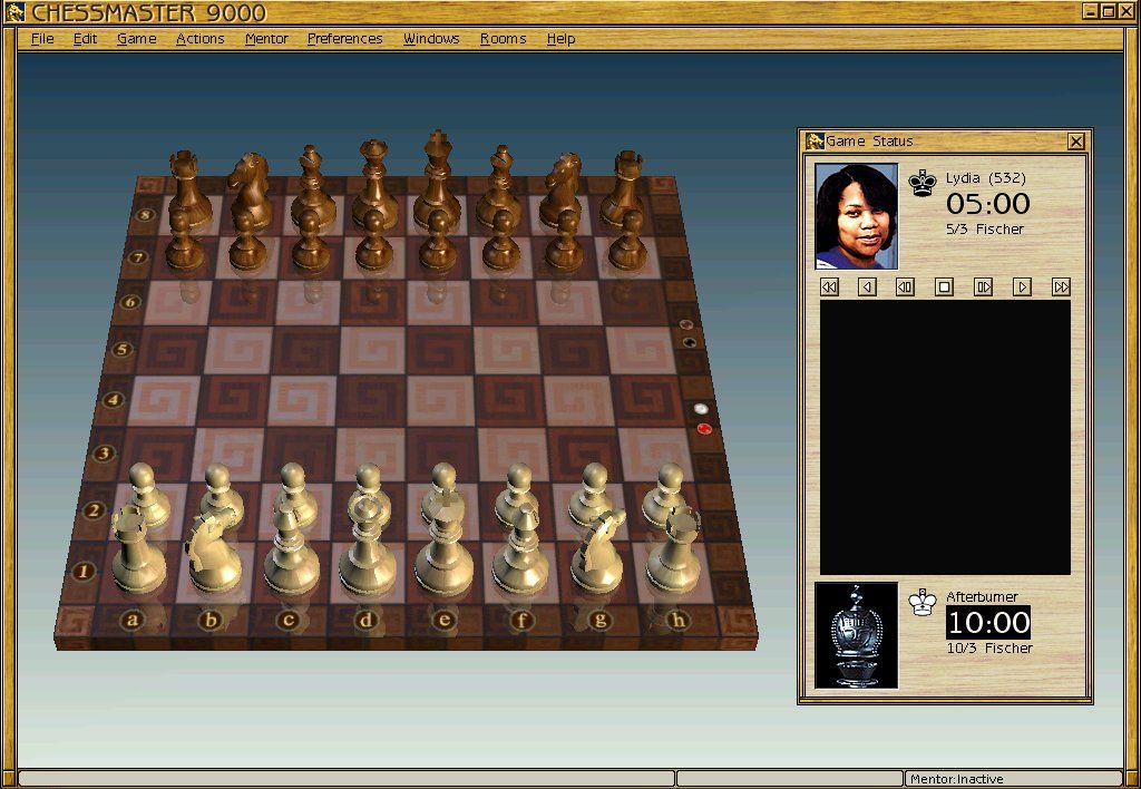 Chessmaster 9000 Disc 1-2 Microsoft Windows PC CD-PC Gamez USA