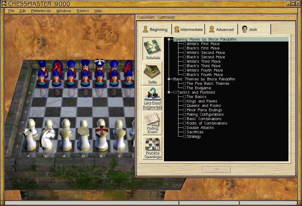 Chessmaster 9000 Disc 1-2 Microsoft Windows PC CD-PC Gamez USA
