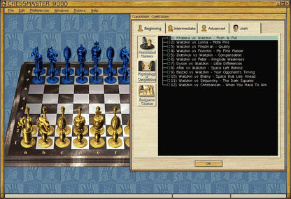 Chessmaster 9000 Disc 1-2 Microsoft Windows PC CD-PC Gamez USA
