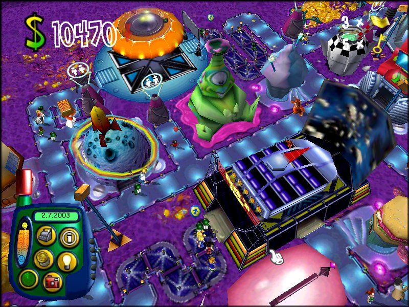 Sim Theme Park World Microsoft Windows PC CD-PC Gamez USA