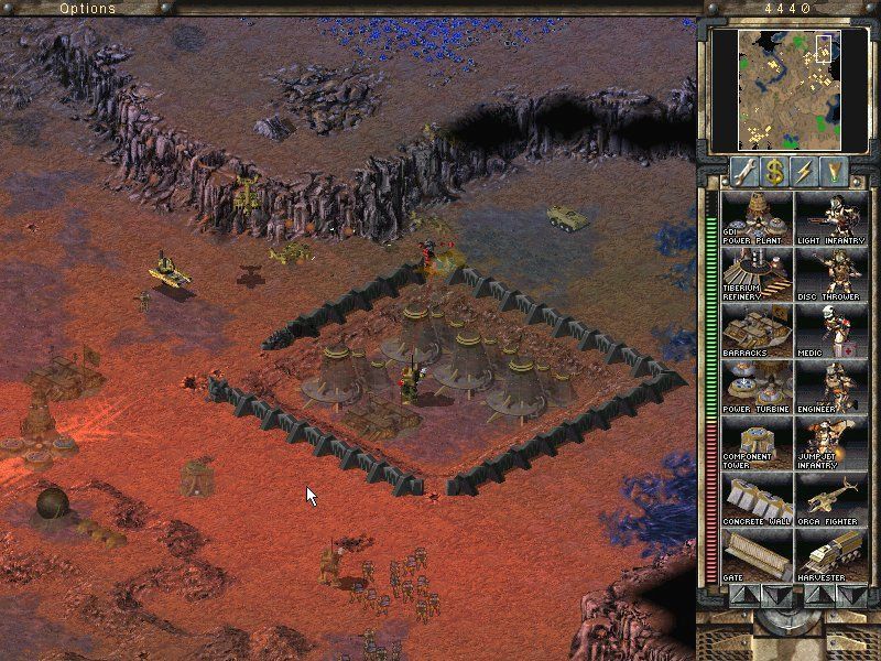 Command & Conquer Tiberian Sun Disc 1 - 2 Microsoft Windows PC CD-PC Gamez USA