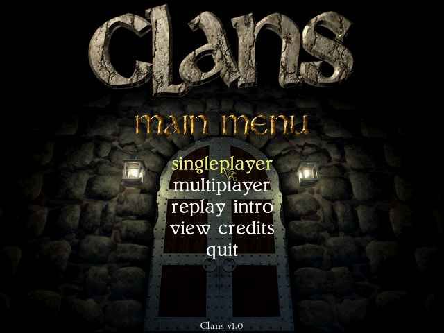 Clans Microsoft Windows PC CD-PC Gamez USA