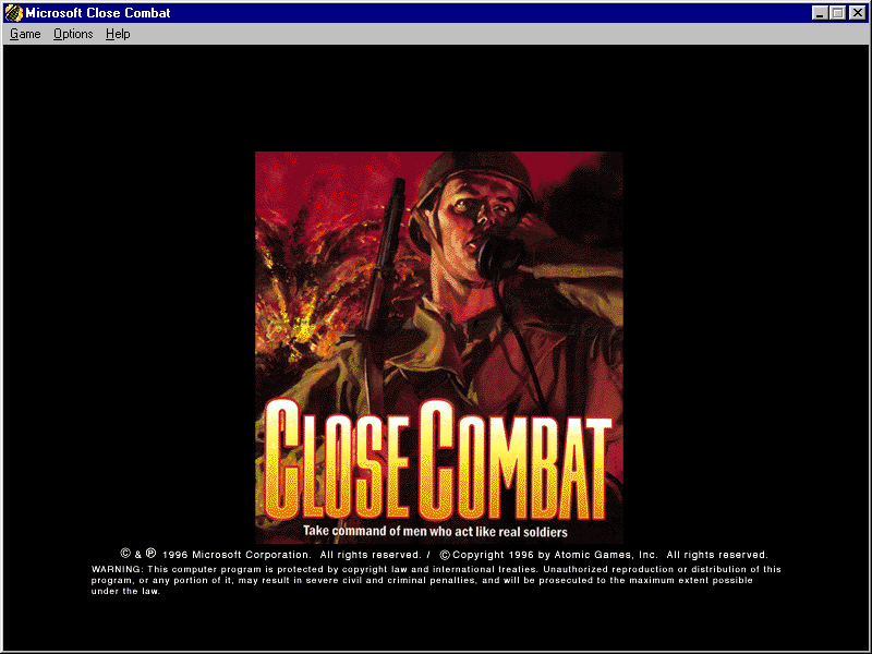 Close Combat Microsoft Windows PC CD-PC Gamez USA