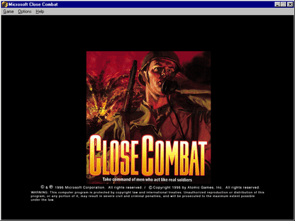 Close Combat Microsoft Windows PC CD-PC Gamez USA