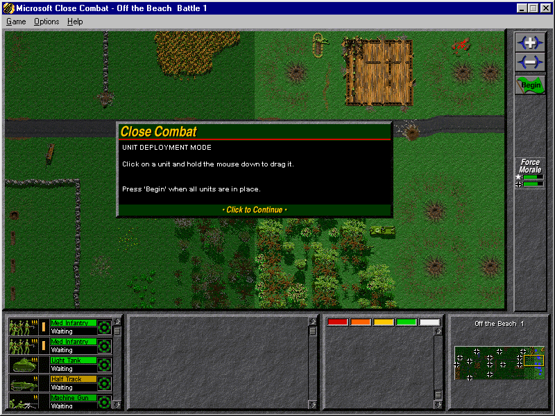 Close Combat Microsoft Windows PC CD-PC Gamez USA