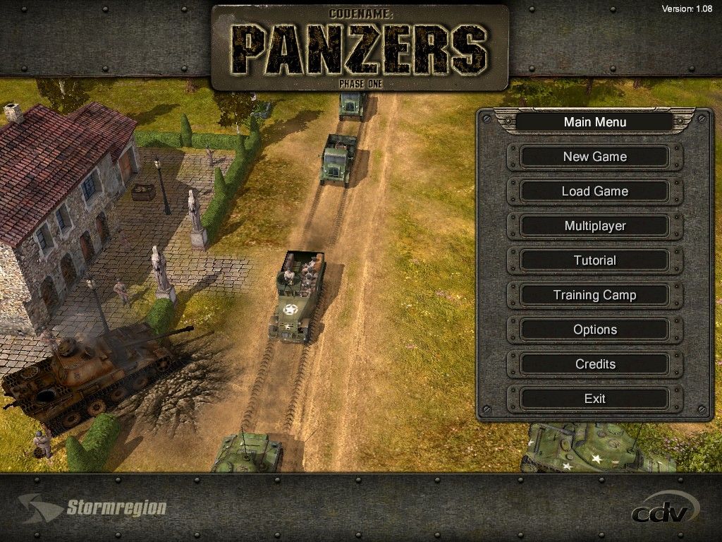 Codename Panzers Phase One Disc 1-3 Microsoft Windows PC CD-PC Gamez USA