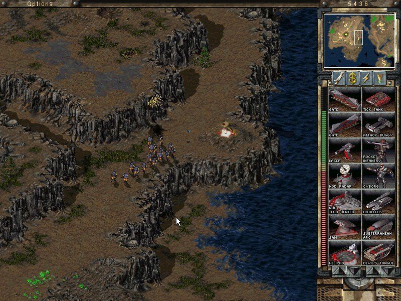 Command & Conquer Tiberian Sun Disc 1 - 2 Microsoft Windows PC CD-PC Gamez USA
