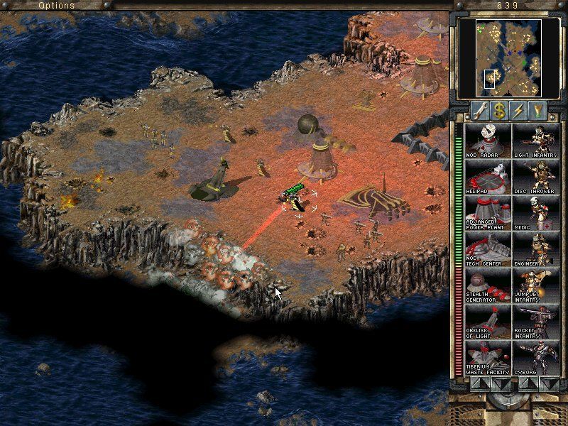 Command & Conquer Tiberian Sun Disc 1 - 2 Microsoft Windows PC CD-PC Gamez USA