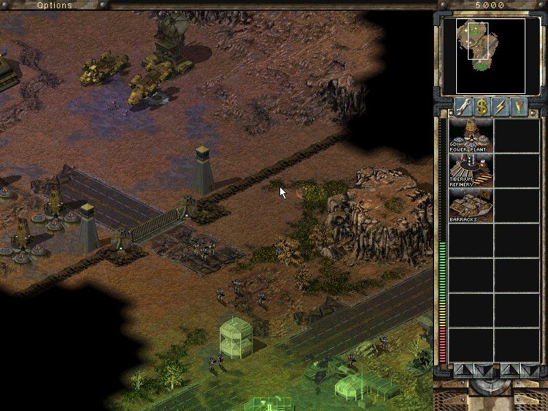 Command & Conquer Tiberian Sun Disc 1 - 2 Microsoft Windows PC CD-PC Gamez USA